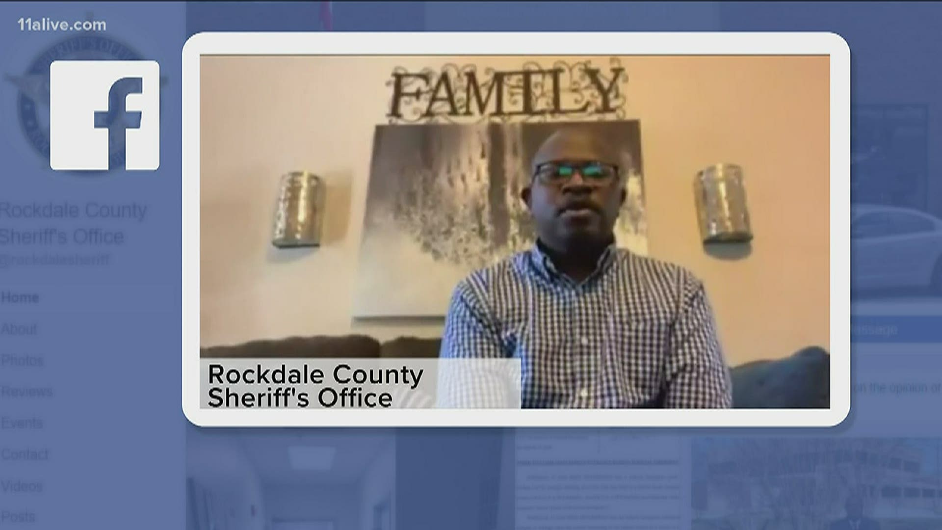 Rockdale Sheriff Eric Leavitt says he is feeling better after being in quarantine. He fell ill after coming into contact with an employee who had tested positive.