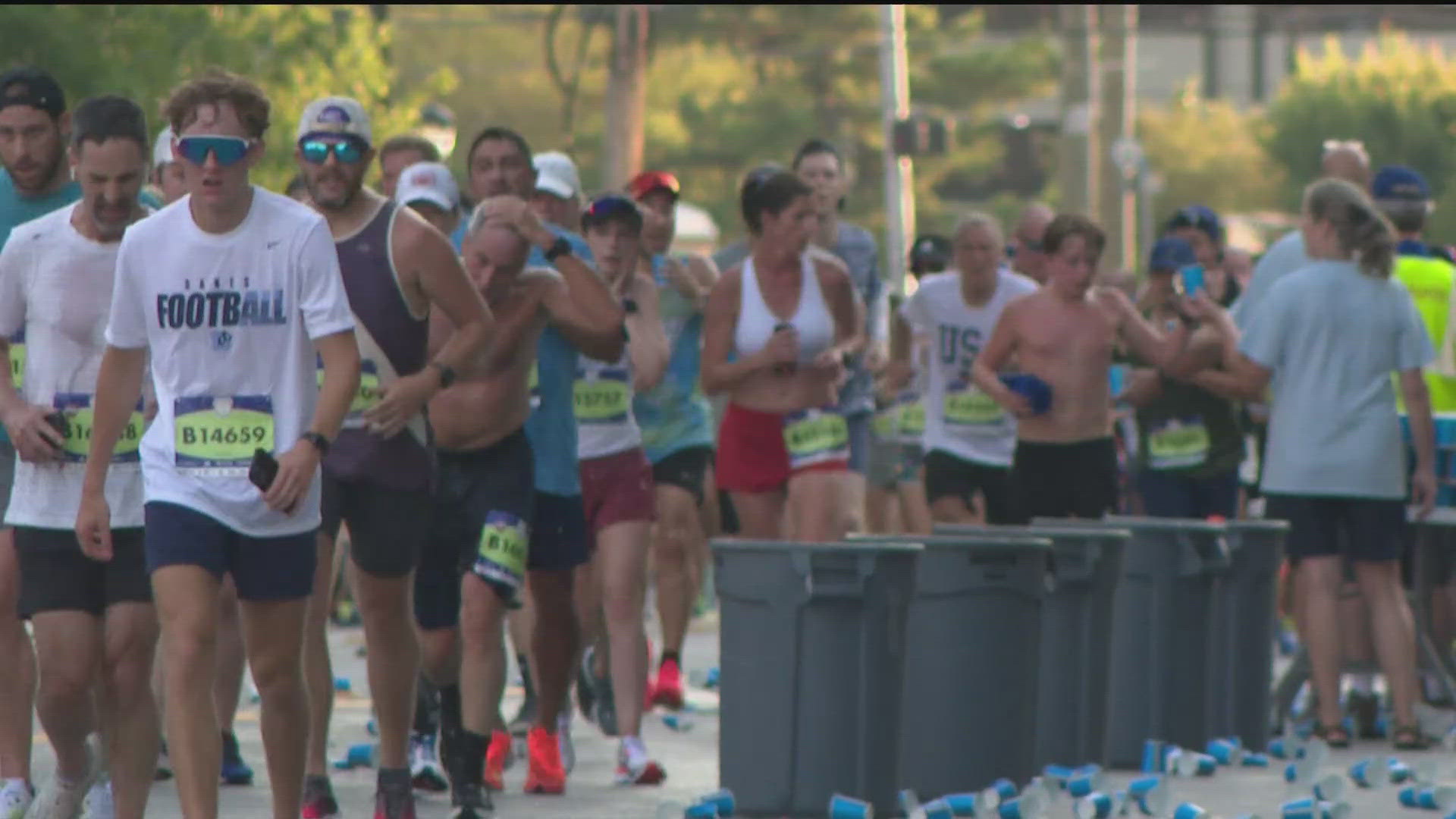 Friday's race welcomed more than 52,000 participants, which was the largest turnout since the 50th Running of the race. 