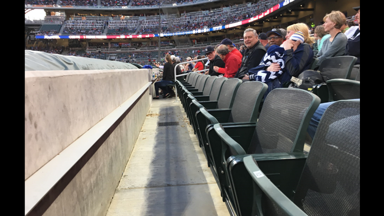 Row of season ticket holders at SunTrust Park forced to find new seats  because of obstructed view