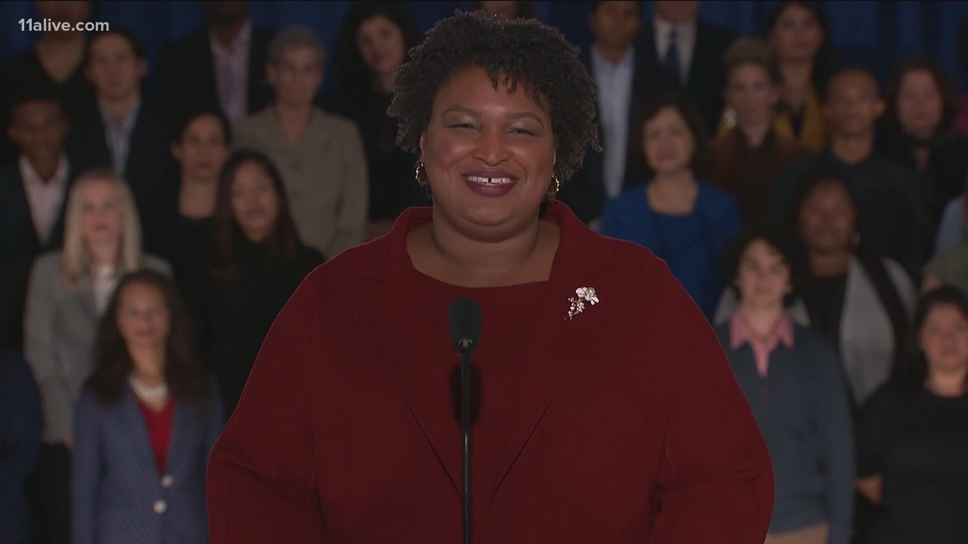 Georgia Democrat Stacey Abrams is calling on Congress to pass additional COVID-19 relief for Americans.