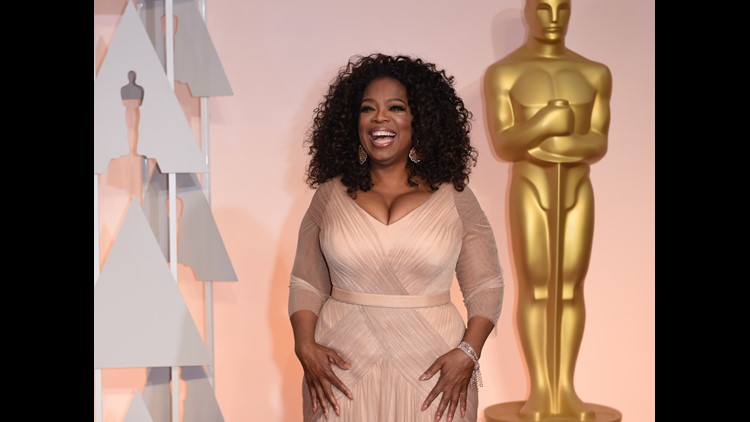 oprah gold dress PHOTOS off the shoulder maxi dress