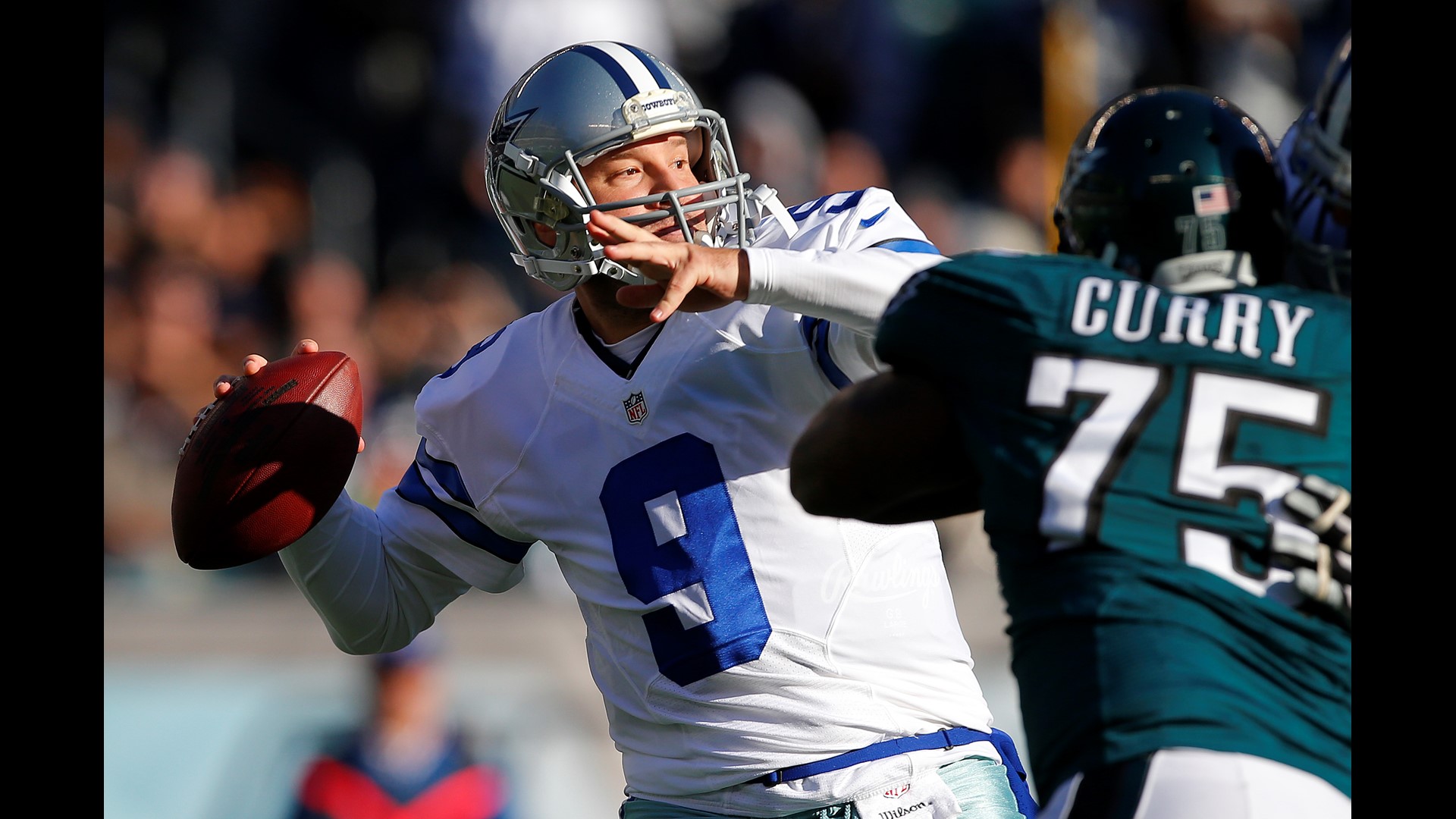 Tony Romo's Cowboys career ends with one of his signature moves — a ...