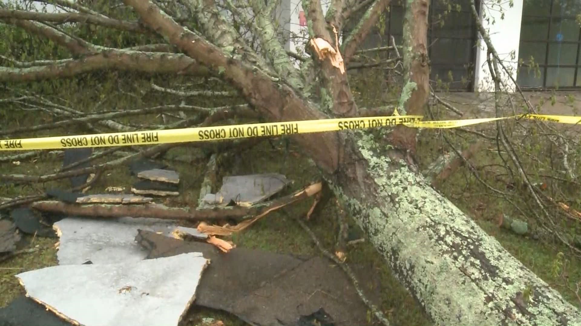 Photos Carrollton during round 2 of severe weather