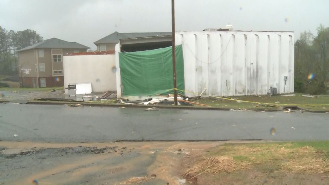Photos Carrollton during round 2 of severe weather