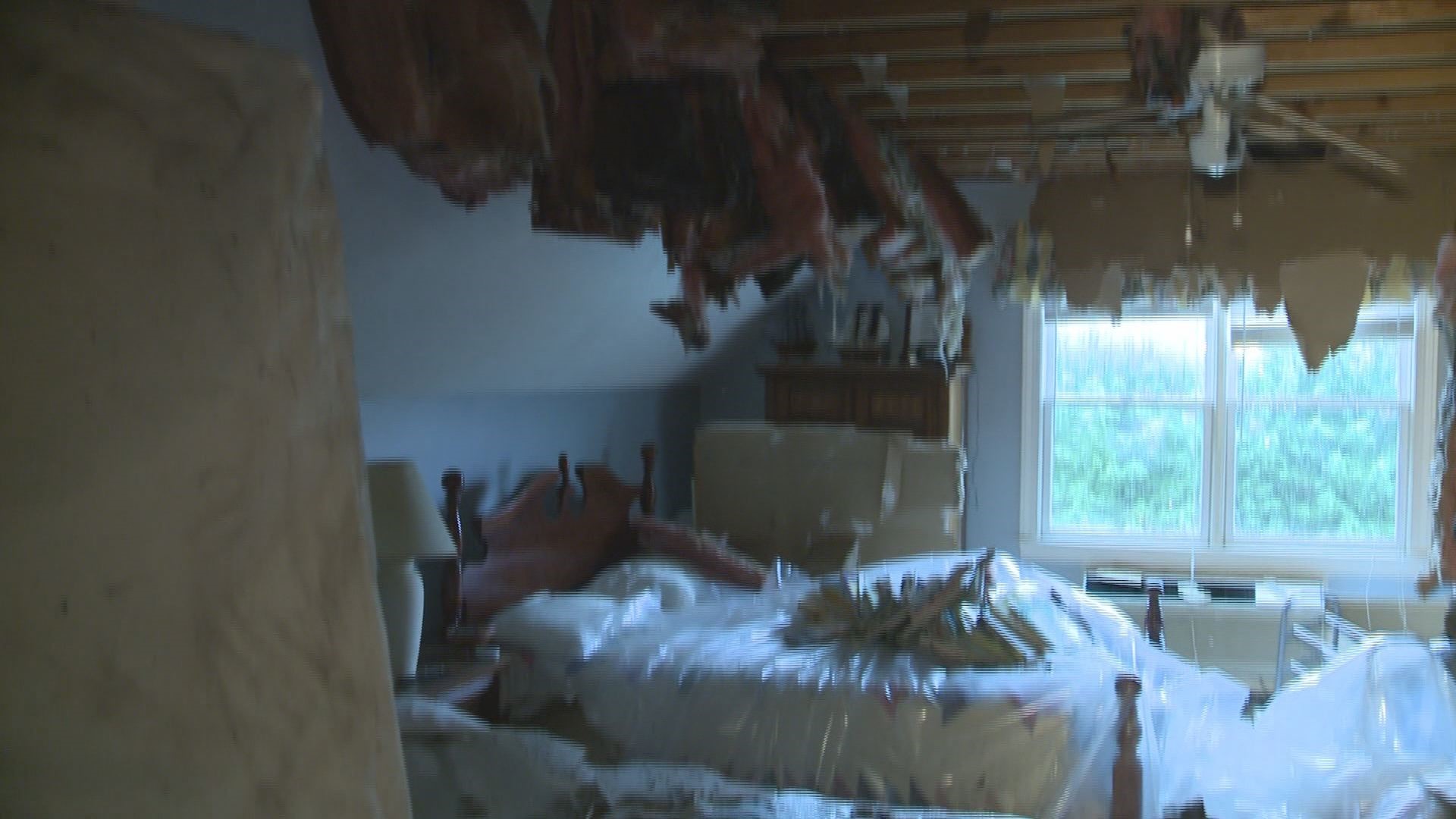 County storm damage 90yearold woman escapes from house fire in Lilburn