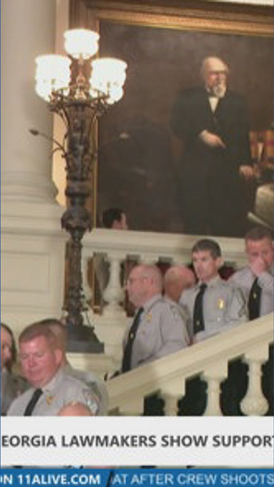 Georgia lawmakers show support for law enforcement at state capitol ...