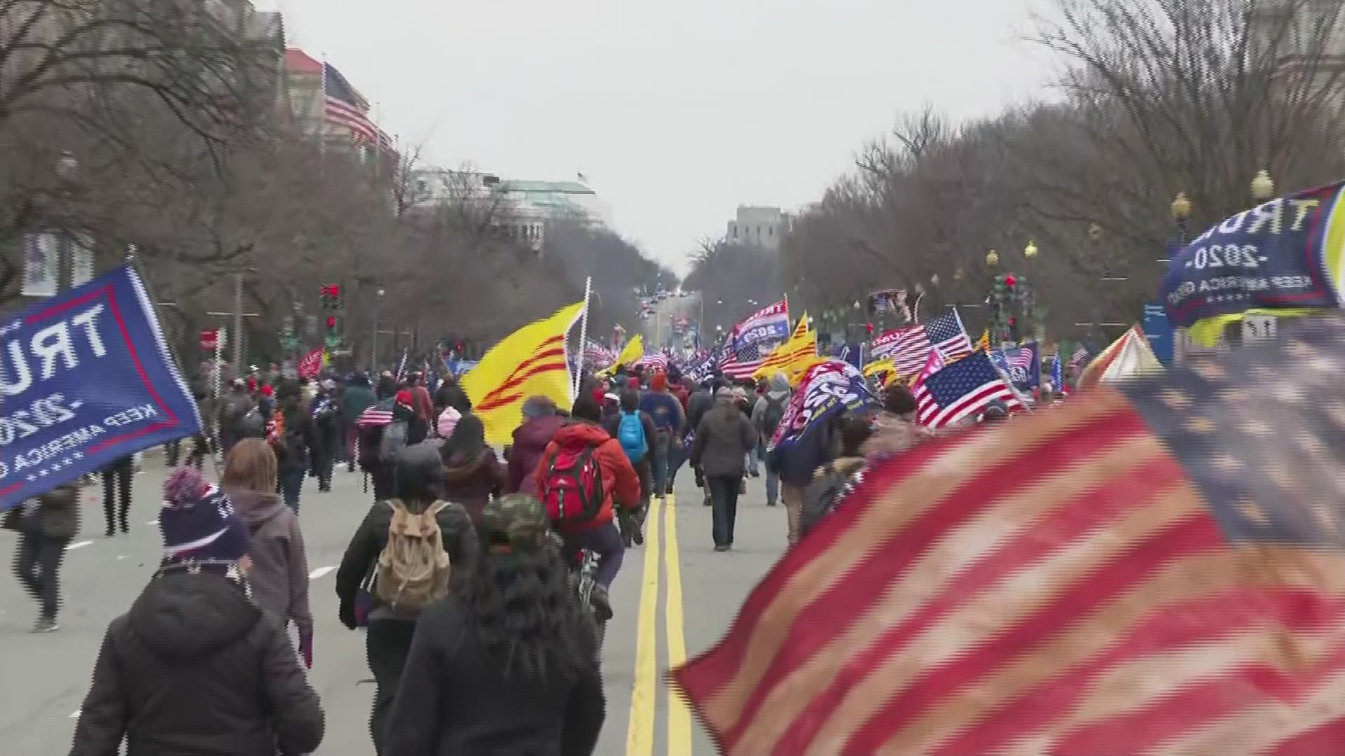 Pro-Trump mob storms US Capitol as armed standoff takes place outside ...