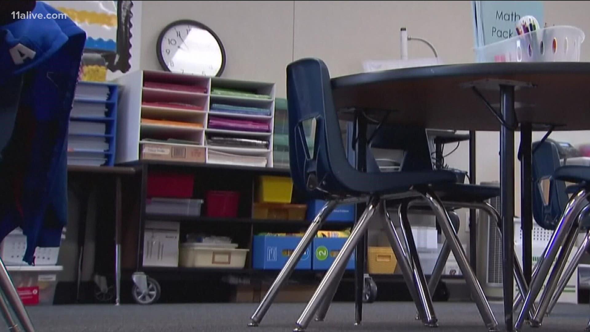 A Clayton County 4th grade teacher, who wishes to remain anonymous, told 11Alive her students are getting sent home sick.