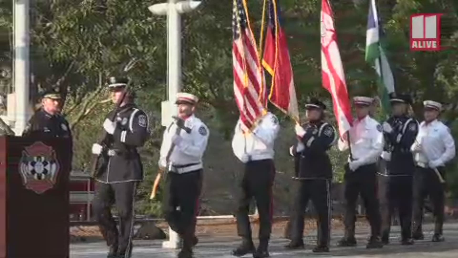 A remembrance ceremony was held in Smyrna on Wednesday.