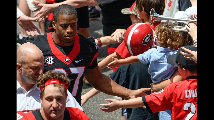 Georgia thrilled to still have Nick Chubb and Sony Michel, but senior  tailbacks are rarely special