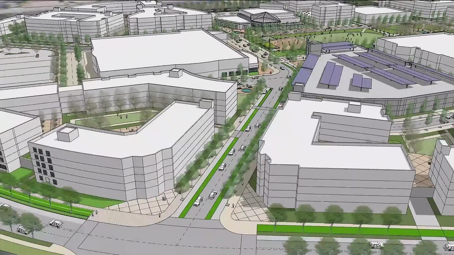 We're getting a look at what the mall could look like once it's redeveloped.