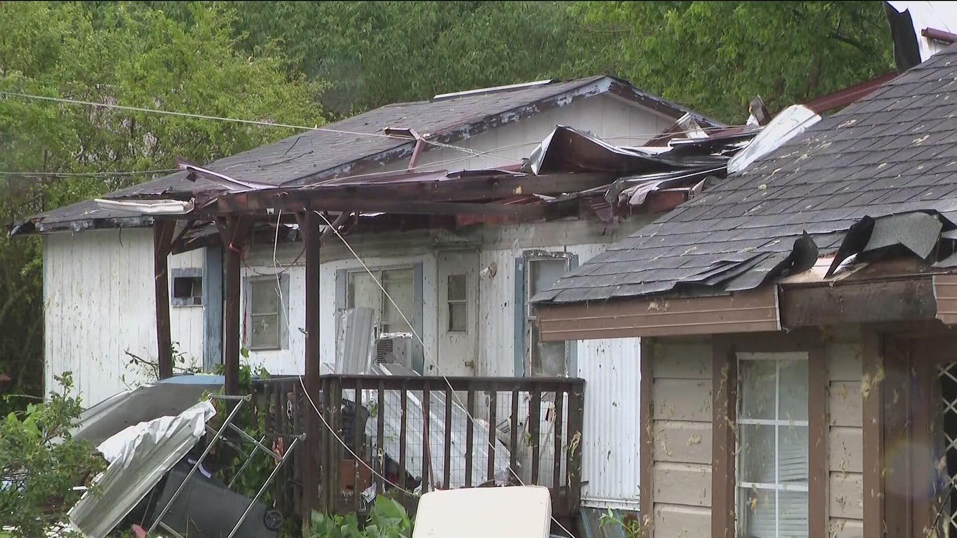 Ellijay, Gilmer County tornado damage video | 11alive.com