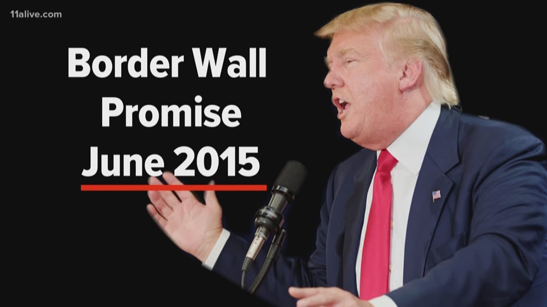 In 2015, President Trump first proposed the border wall. Years later, the government shut down over a battle for wall funding.