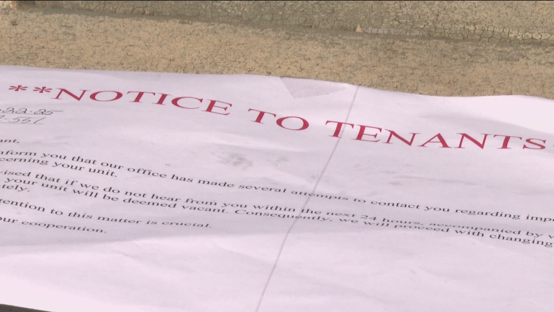 Residents living at Chelsea Gardens in College Park have one more day until they have to move out following the city condemning the complex in April. 