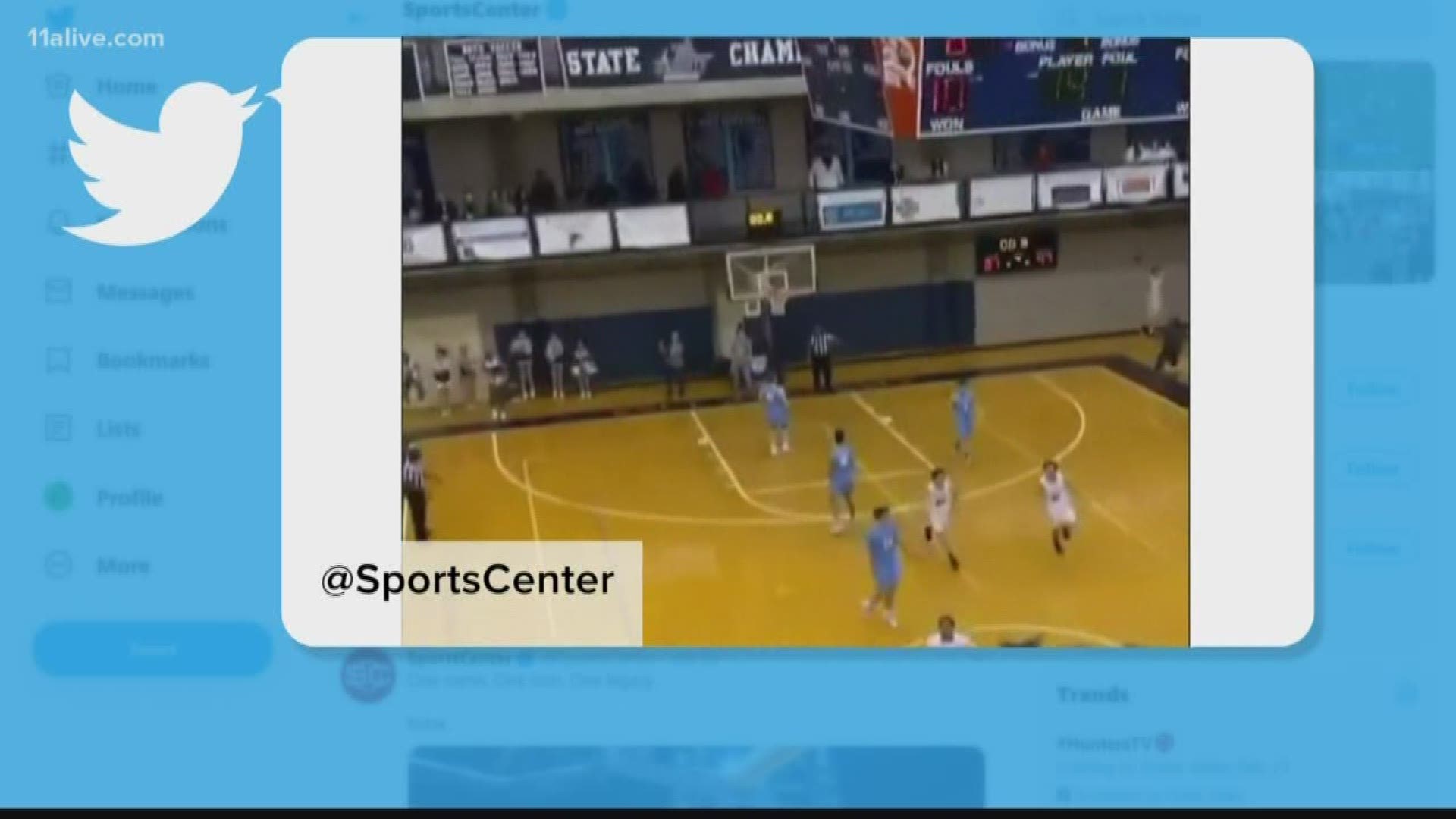 The video was viewed nearly 5 million times on SportsCenter