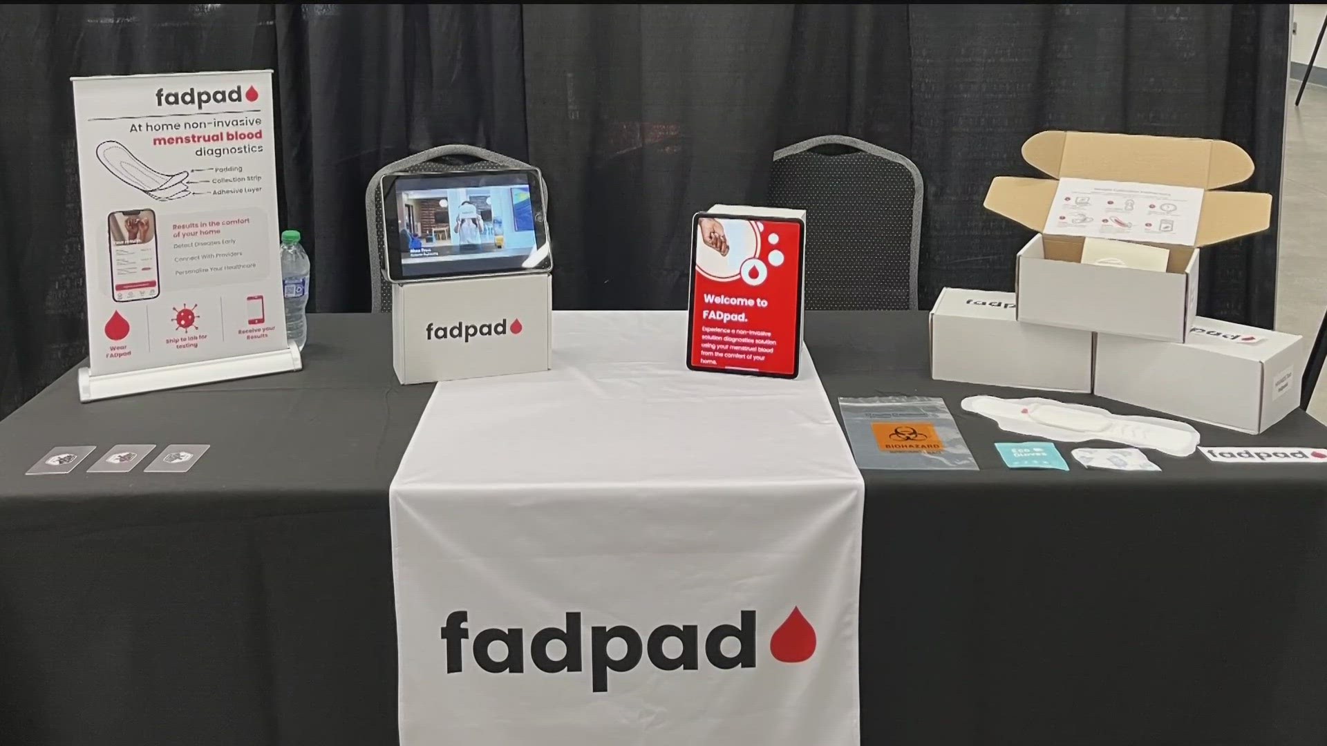 The invention team at Georgia Tech said they created the Fadpad - as a way to test for diseases and ultimately prevent deaths.