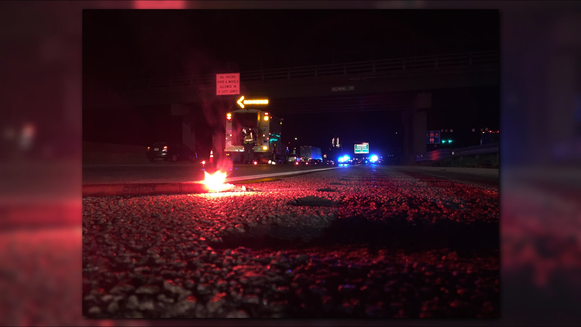 One dead after tractor trailer, SUV collide on I-285 | 11alive.com