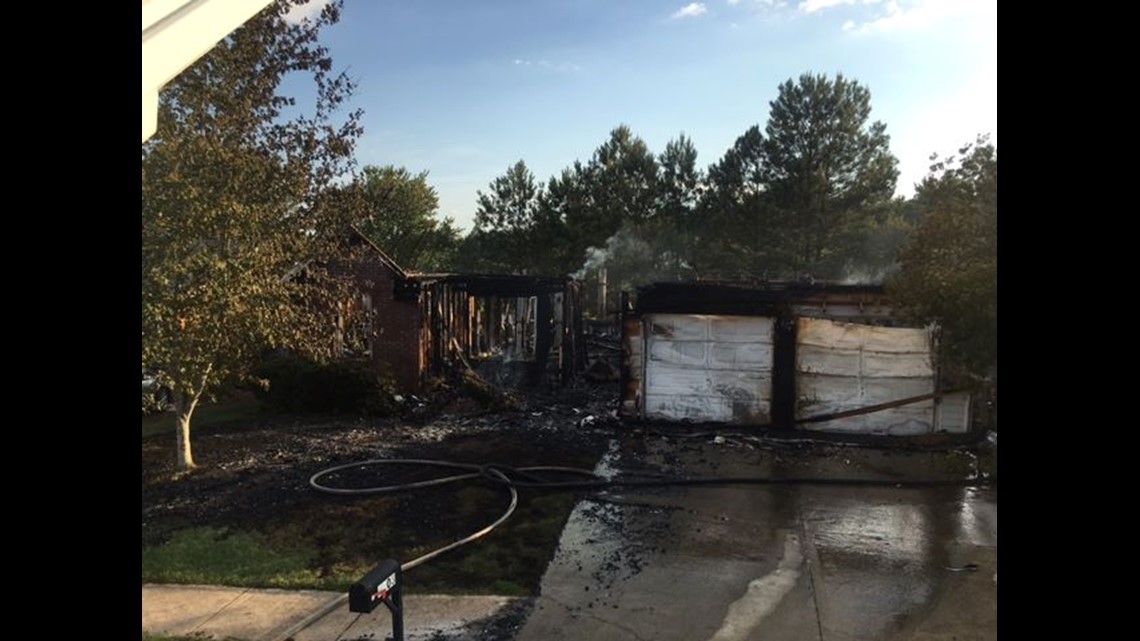Photos reveal destruction of Clayton County fire
