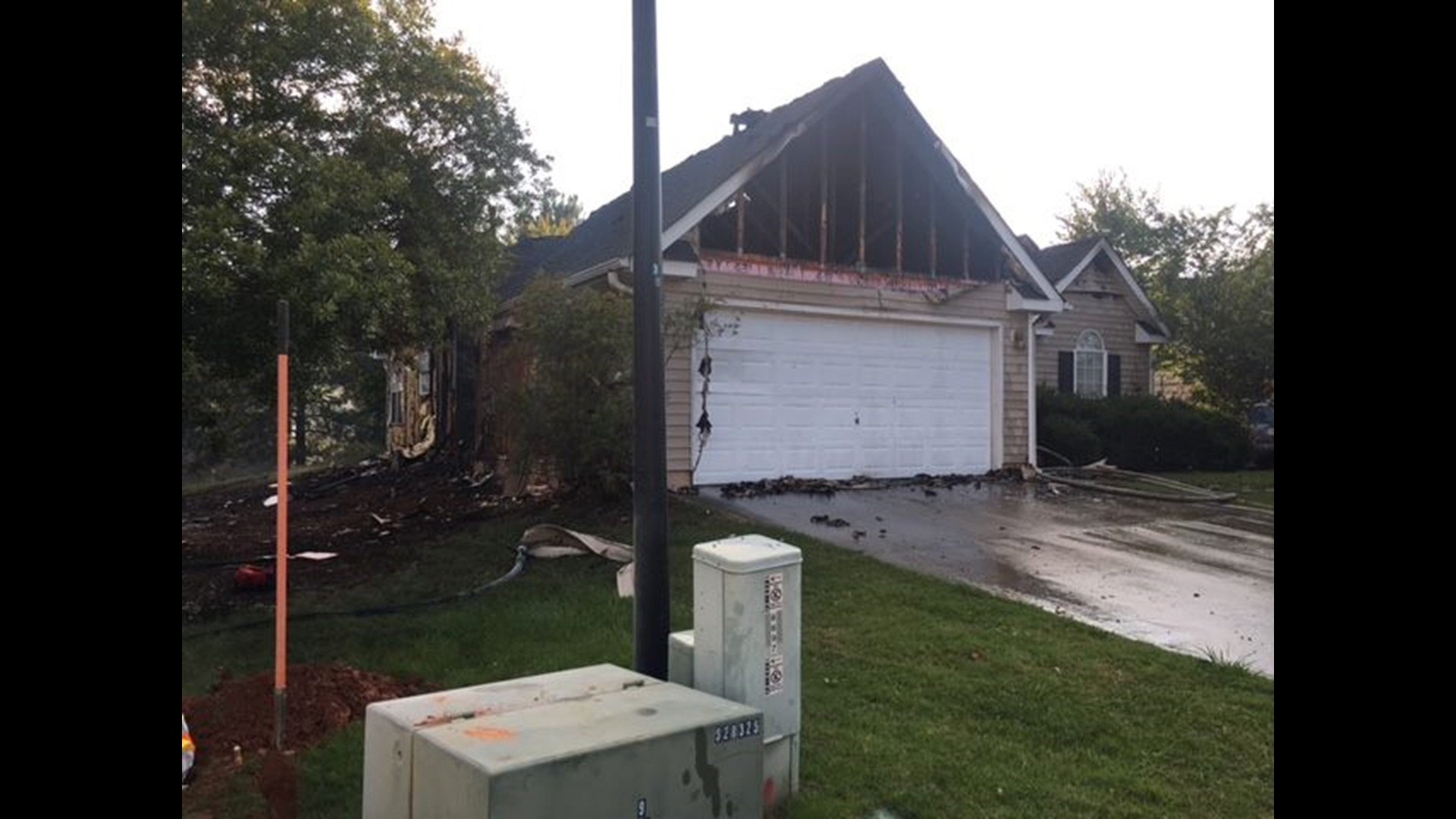 Photos reveal destruction of Clayton County fire