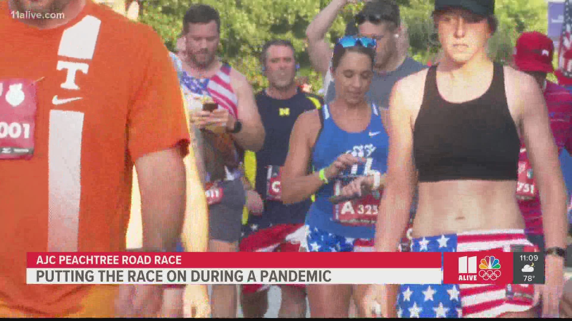 A long-lost friend is back looking slightly different…but still beloved. The AJC Peachtree Road Race has returned to the 4th of July.