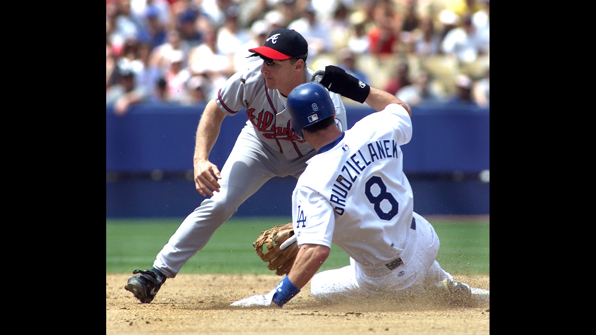 Son of former Brave Keith Lockhart on life support after hit in face by