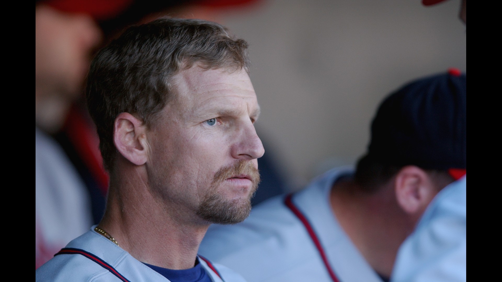 Son of former Brave Keith Lockhart on life support after hit in face by