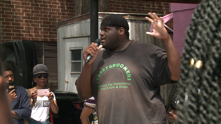TrapChurch event Sunday held at 2Chainz pink Trap House | 11alive.com