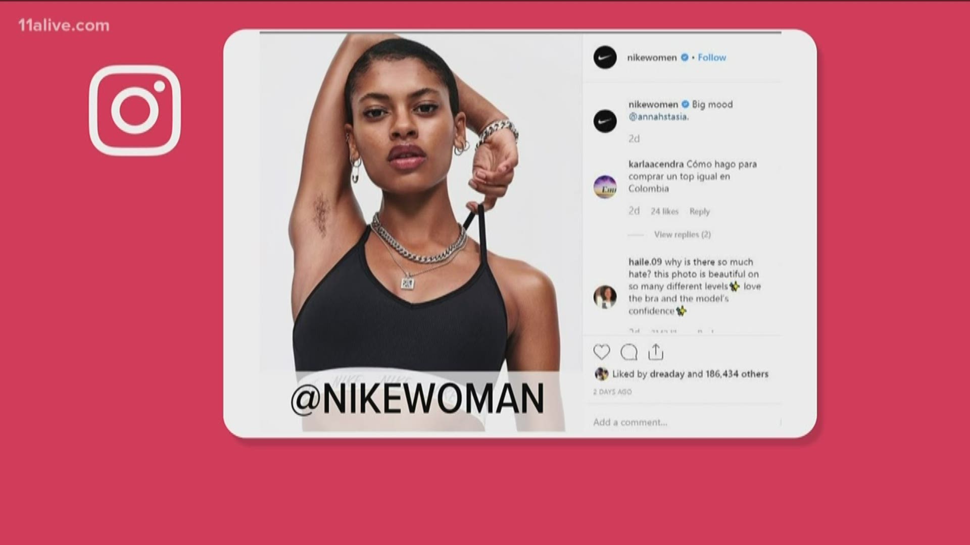 Nike ad showing woman's 'disgusting' armpit hair causes controversy