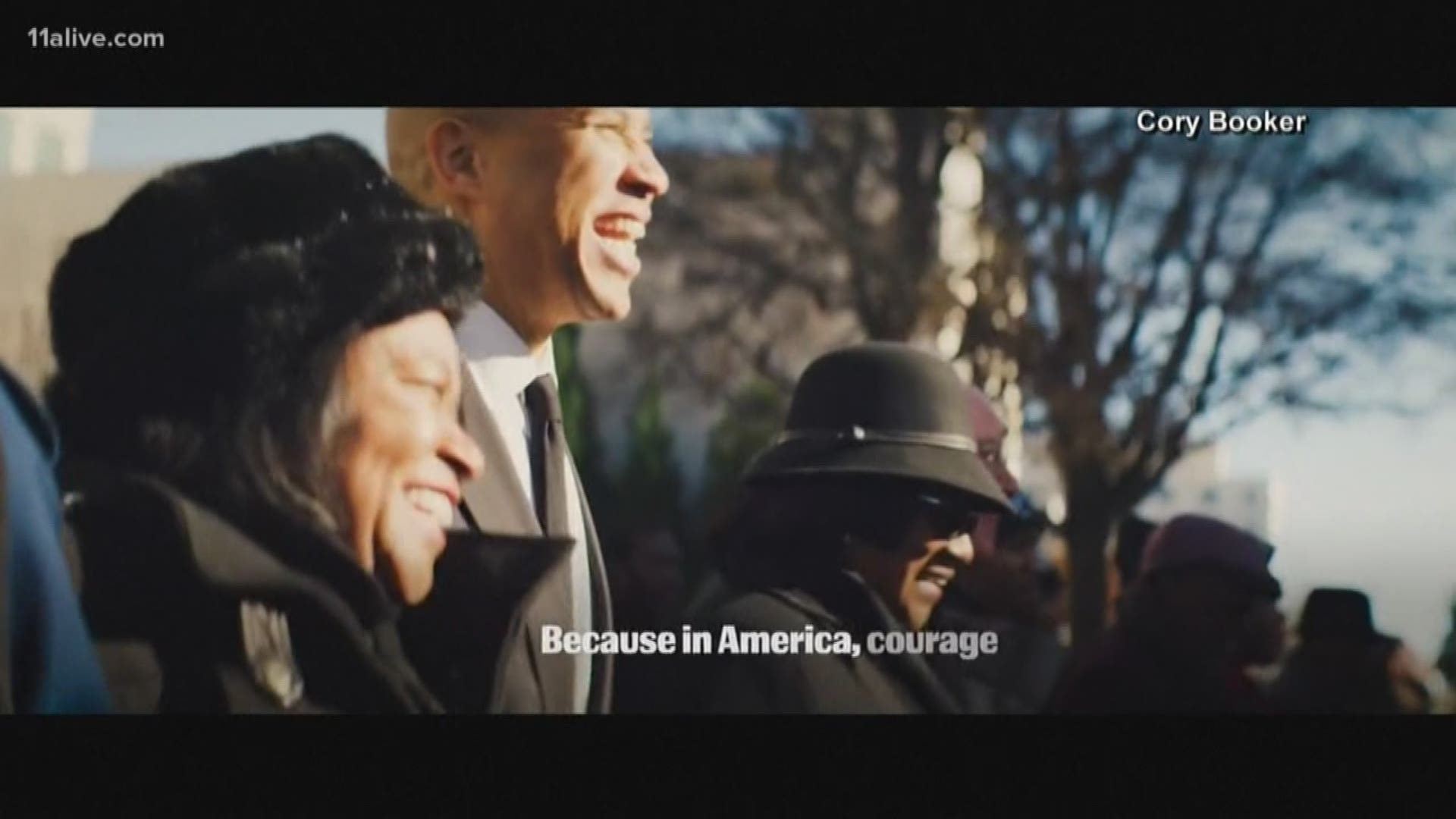 Senator Booker delivered a sweeping call to unite a deeply polarized nation around a "common purpose."