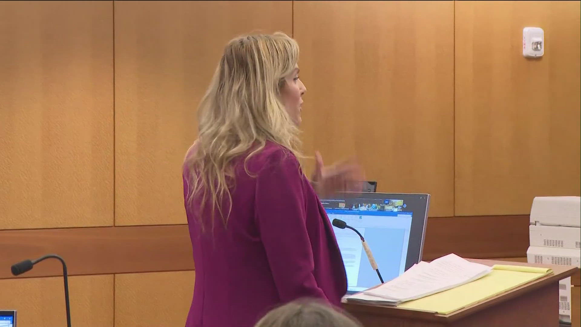 Defense attorney Ashleigh Merchant asked a court to enforce the subpoena.