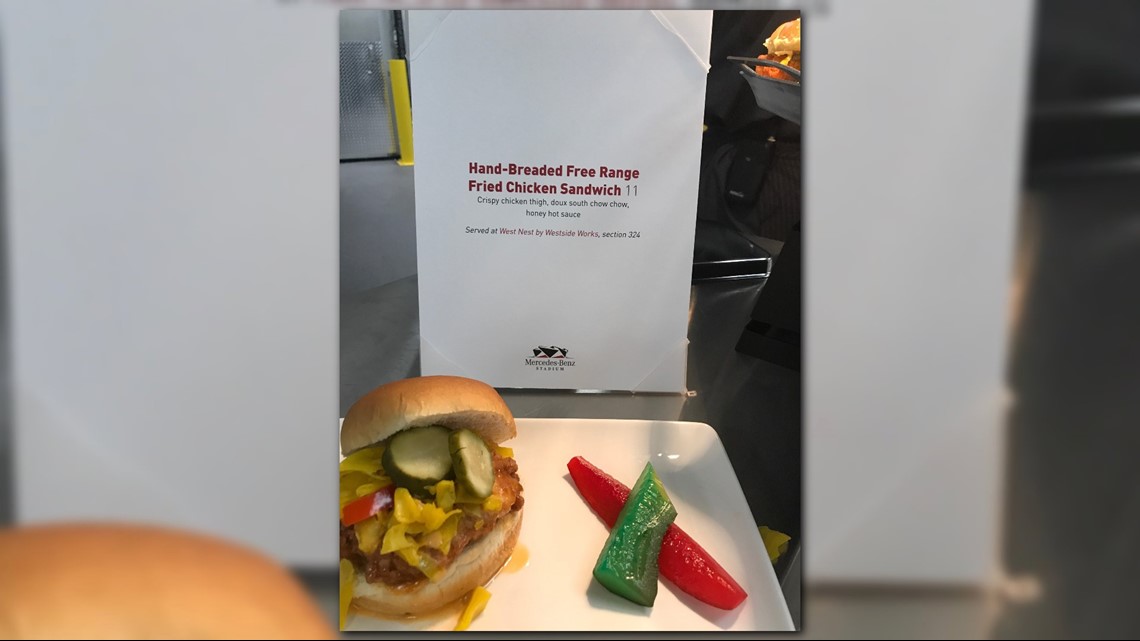 Checkout-free market offers alcohol, hot food at Mercedes-Benz Stadium