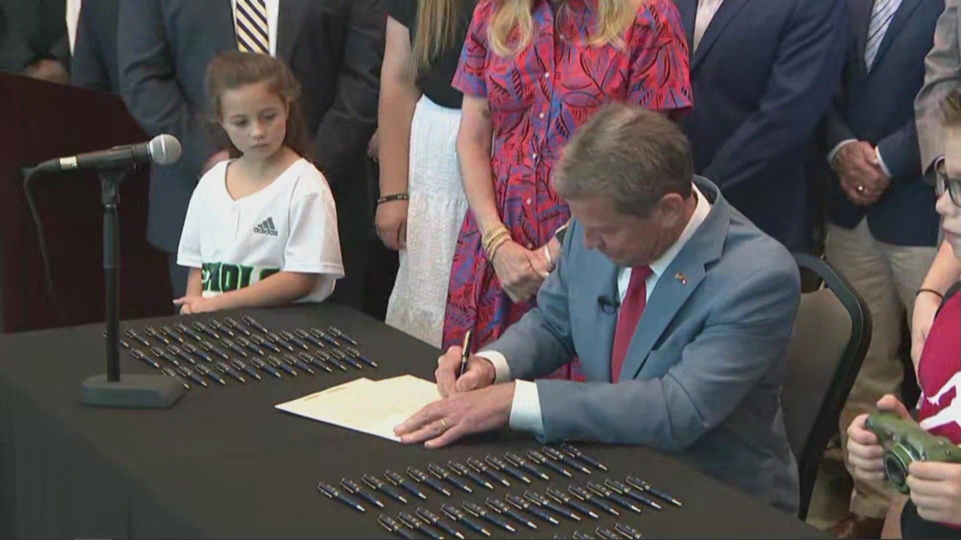 Gov. Brian Kemp has just signed a slew of education bills into law. A number of the bills are stirring up controversy.