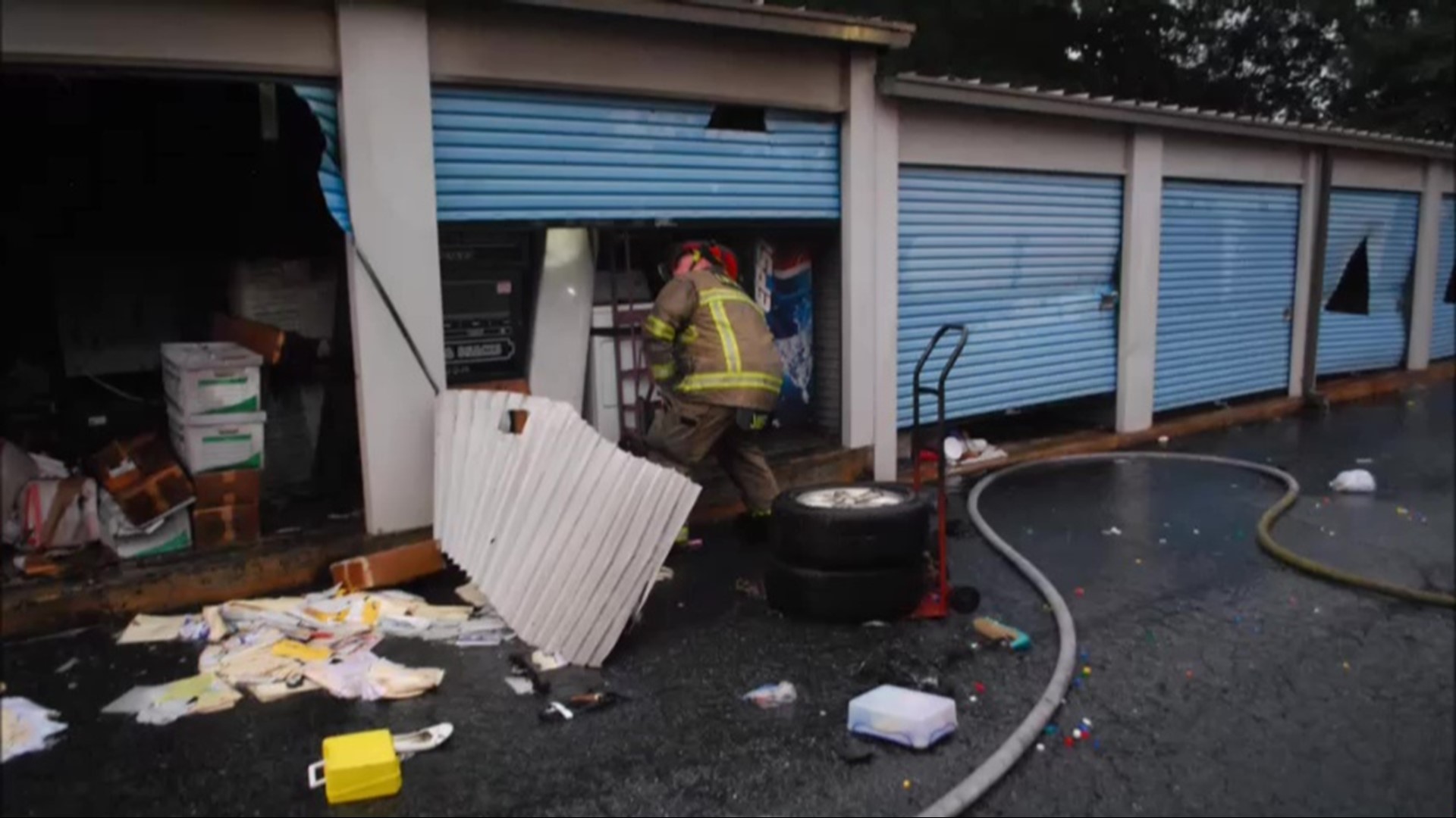 PHOTOS: Man charged with arson after Buford storage fire | 11alive.com