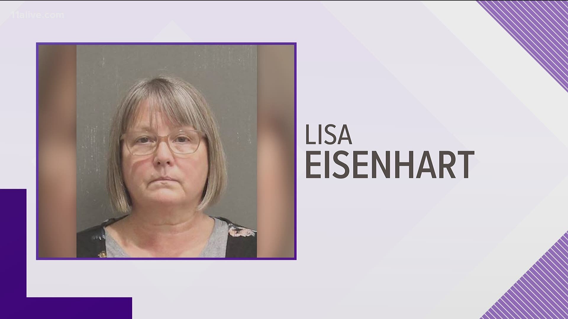 The Justice Department said Lisa Eisenhart, one of the alleged Capitol rioters, must stay in custody.