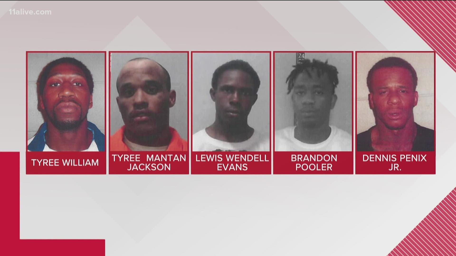 They escaped the Georgia prison on Friday.