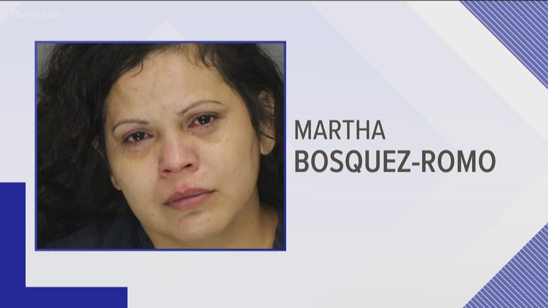 She allegedly drove down the wrong side of a major Marietta road with no headlights on with an open container. Authorities said she also had her infant son in the back seat.