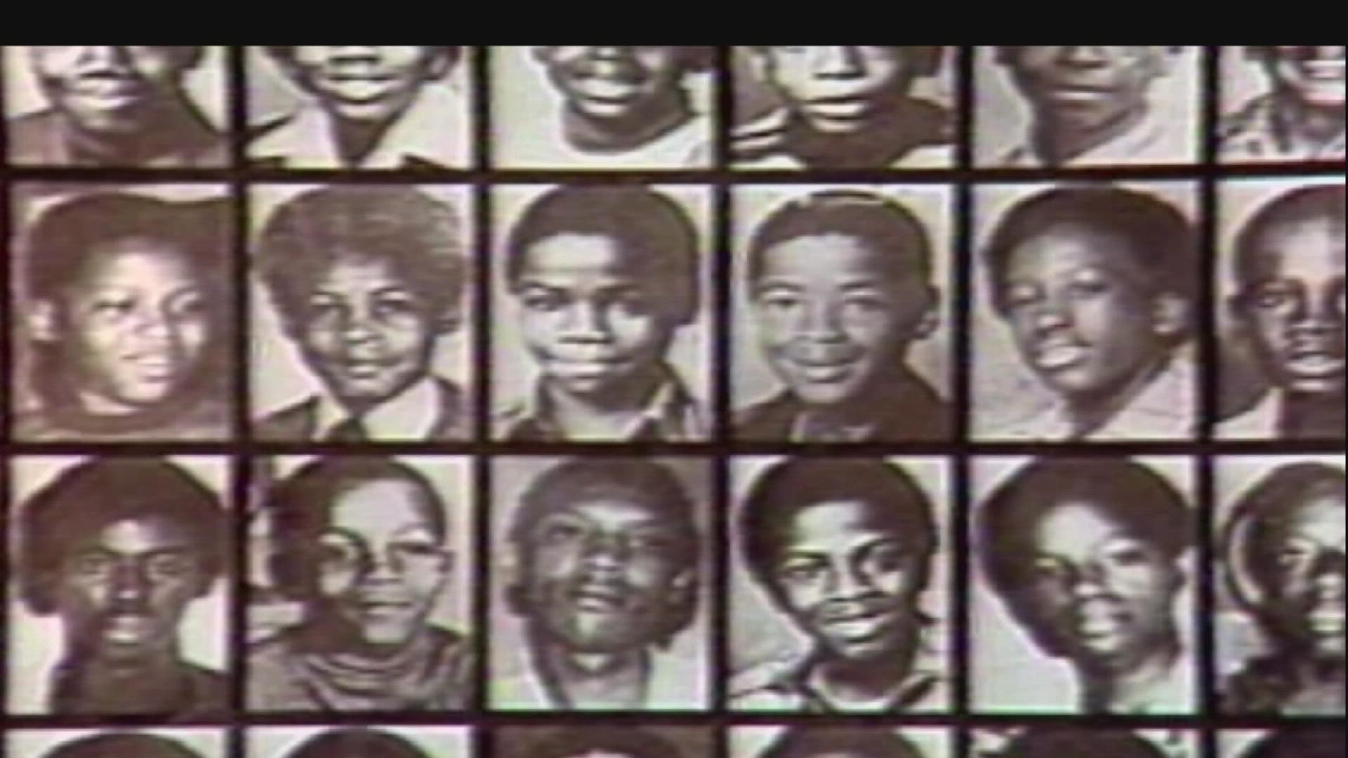 The families of at least four victims in the Atlanta Child Murders gathered to call for the release of all DNA testing related to the case on Tuesday.
