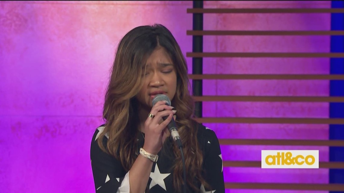 Angelica Hale performs 'A Million Dreams' at The AScene Awards