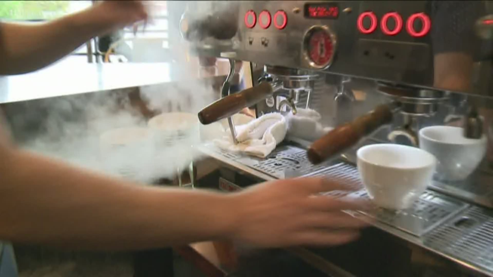11Alive's Crash Clark experiences a day in the life of a master barista.