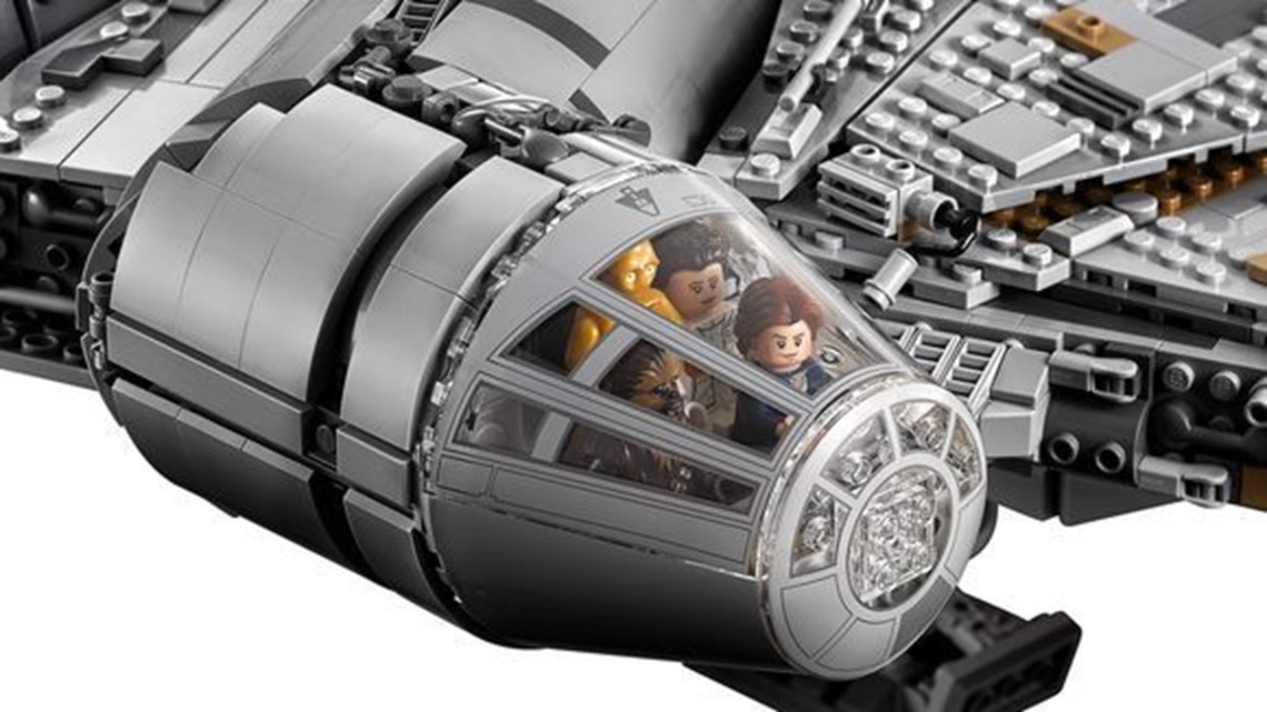 PHOTOS: $800 Millennium Falcon Lego set | 11alive.com