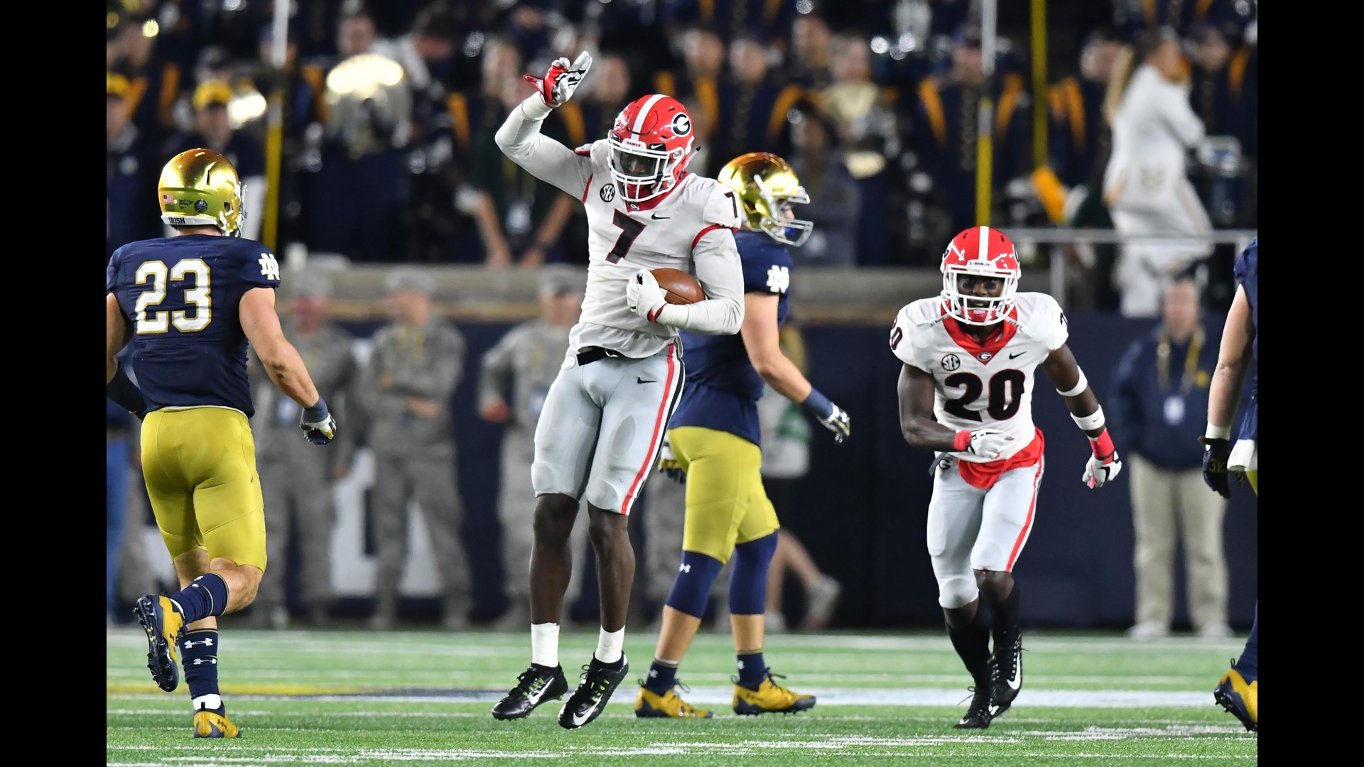 Photos uga vs notre dame 11alive