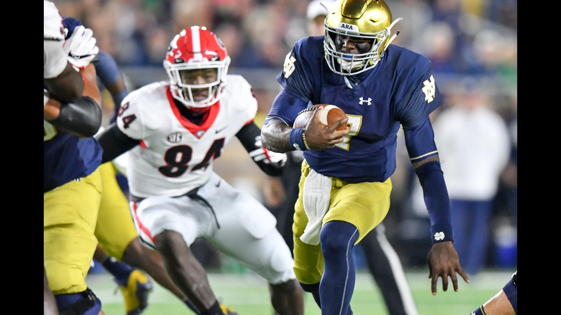 Photos uga vs notre dame 11alive