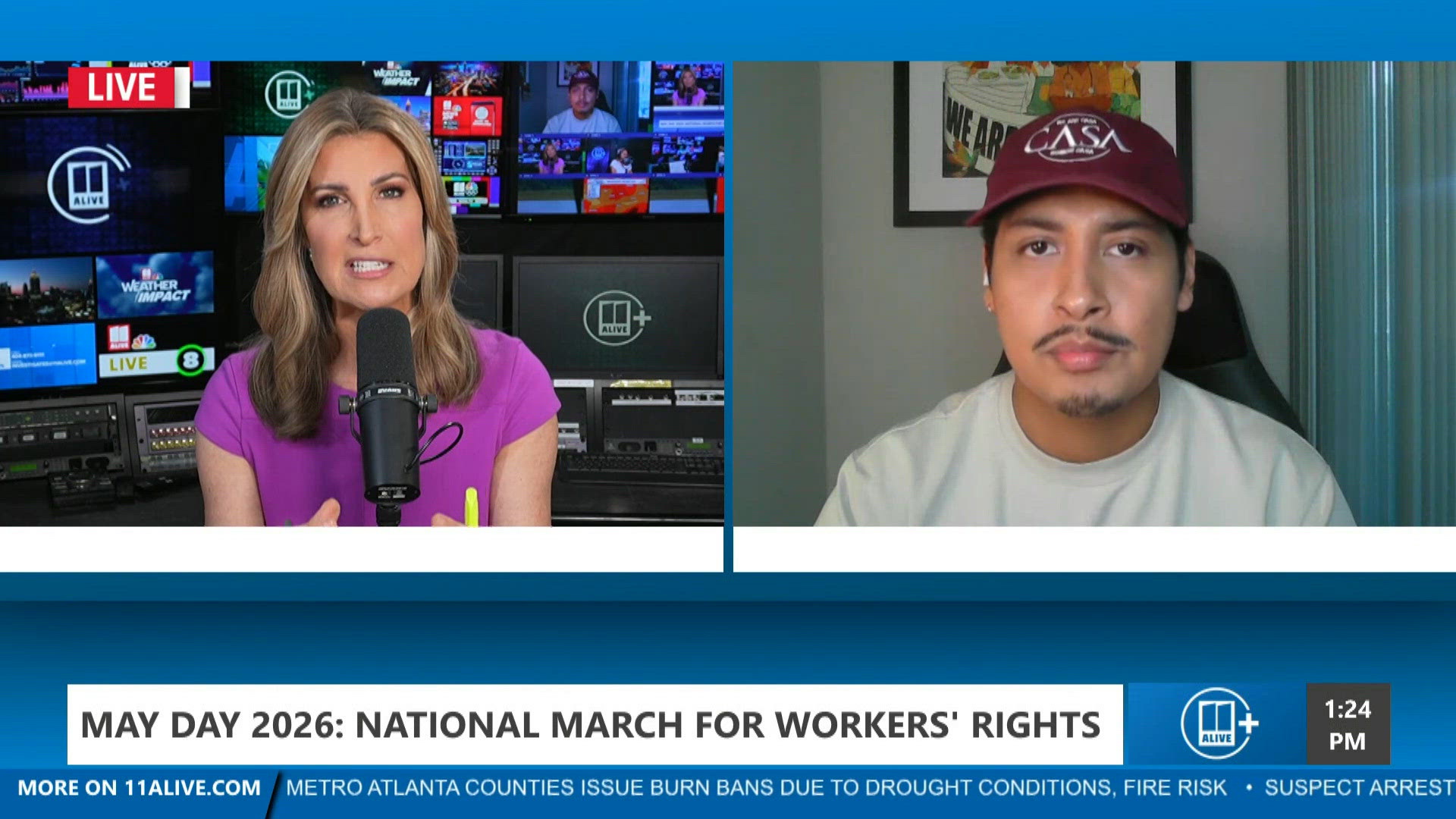 May Day march set to rally workers in D.C. | 11alive.com