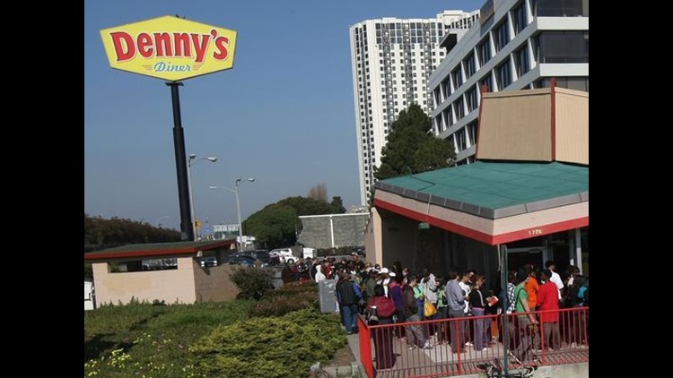 Denny's mascot mocked on social media