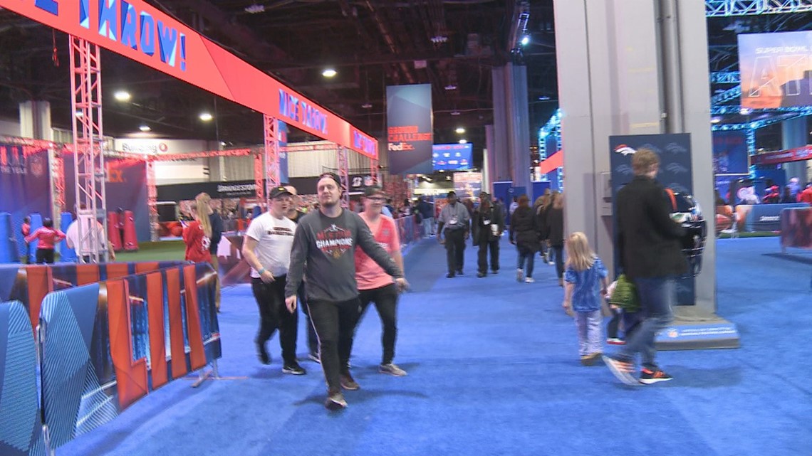 Veterans, active-duty military can visit Super Bowl Experience