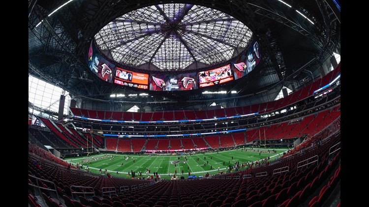 Mercedes-Benz Stadium's roof will be open for Falcons-Packers game