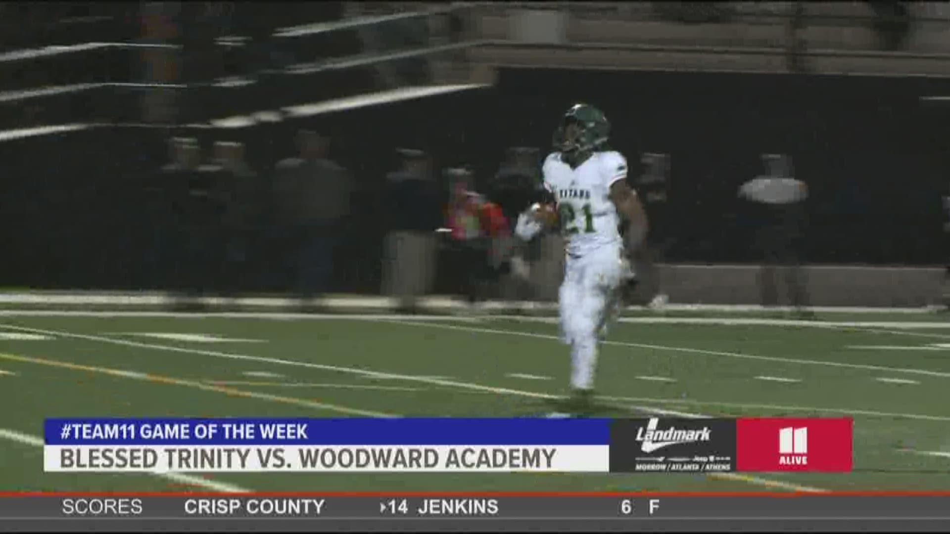 Final: Blessed Trinity 46, Woodward Academy 21