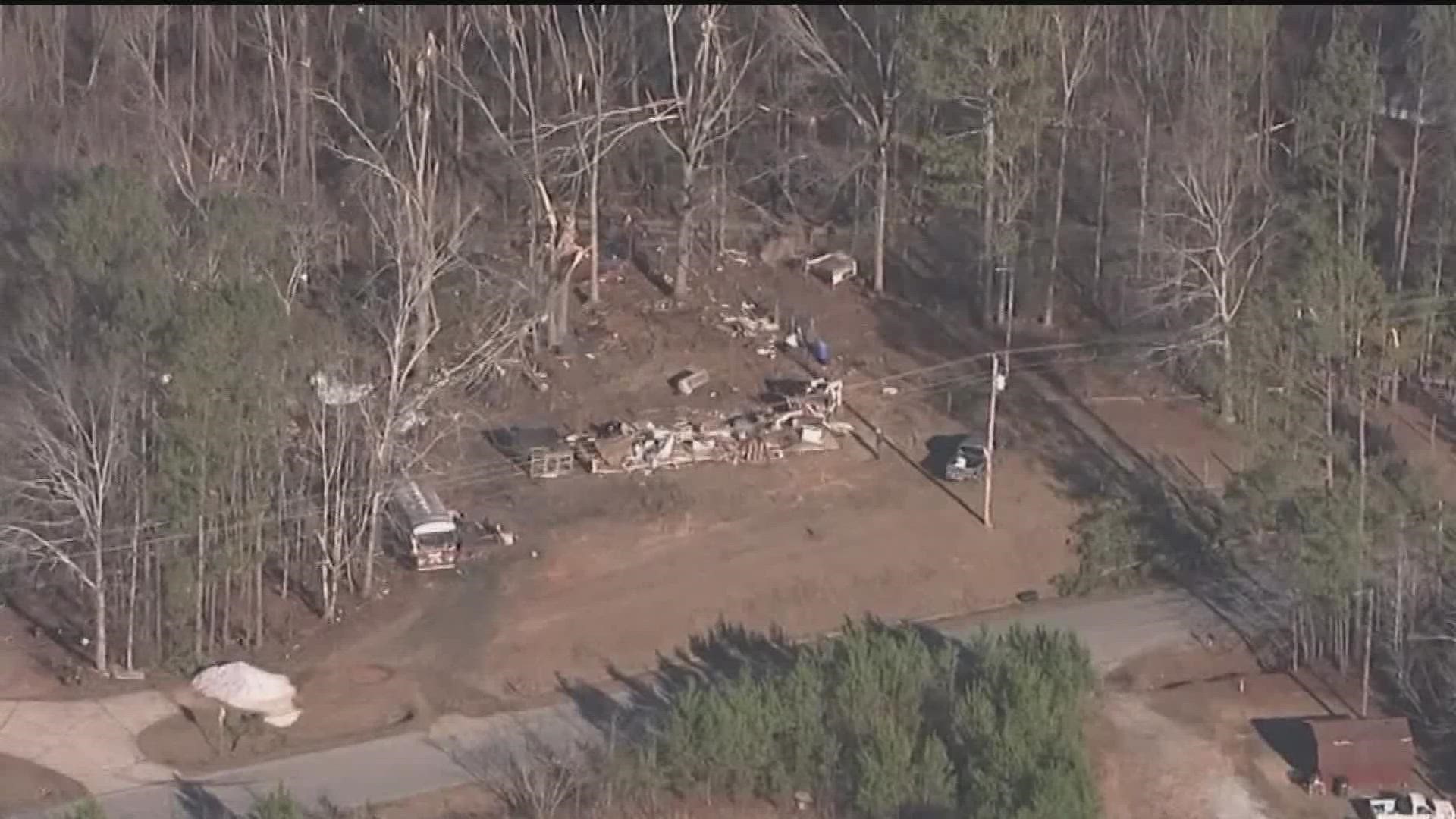 Severe weather swept through metro Atlanta and north Georgia Tuesday and Wednesday, as some areas received damage from tornadoes.