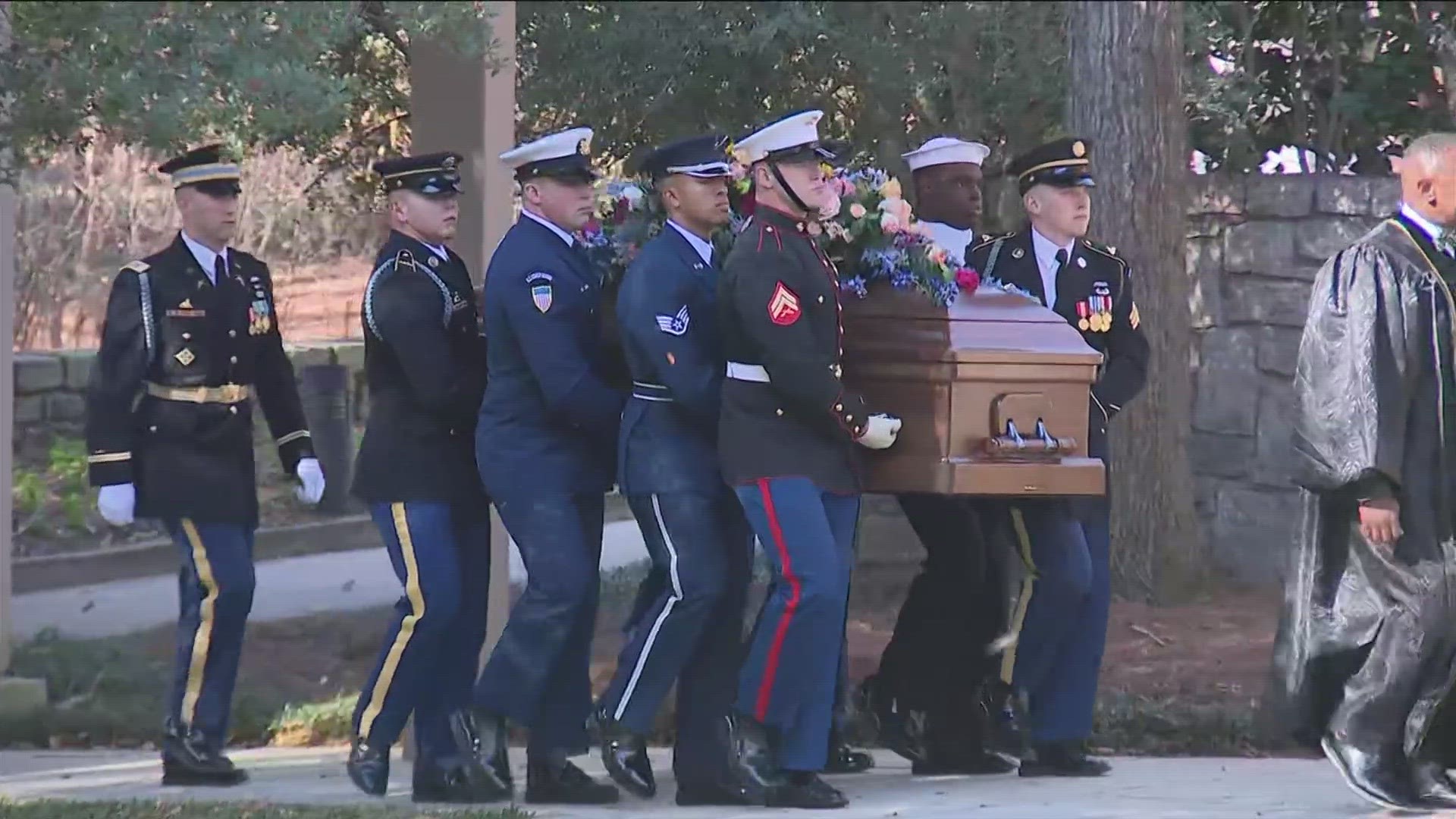 A second day of observances in honor of Rosalynn Carter on Tuesday will be highlighted by a tribute service at which family and dignitaries will attend.