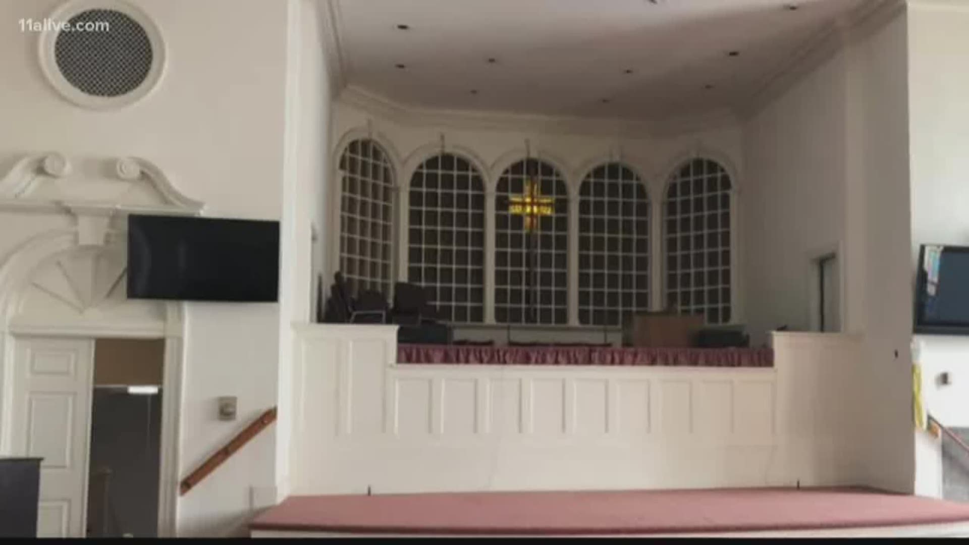 Hapeville First UMC finds creative solution to getting rid of church pews